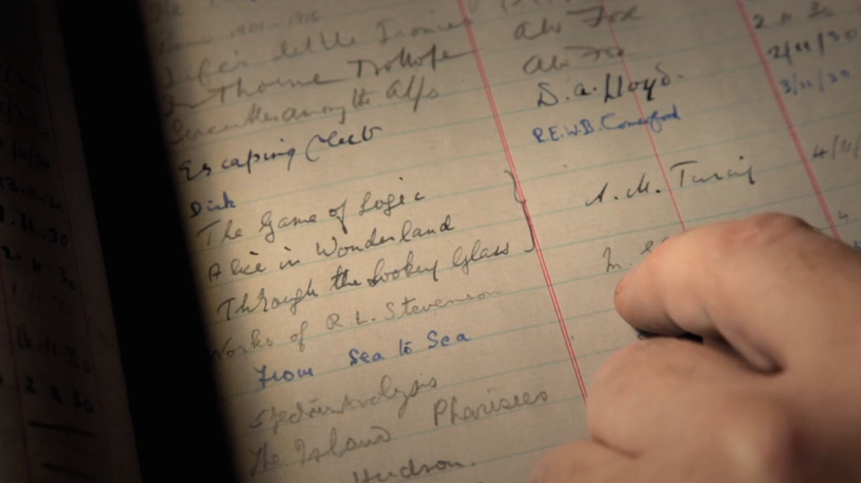 …the huge ledger…